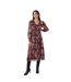 Robe mi-longue femme marron Principles