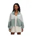 Womens/ladies Rival Colour Block Waterproof Jacket Green Under Armour-1