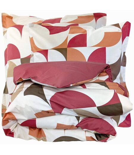Parure de lit percale de coton MODULO Taie 65x65 cm