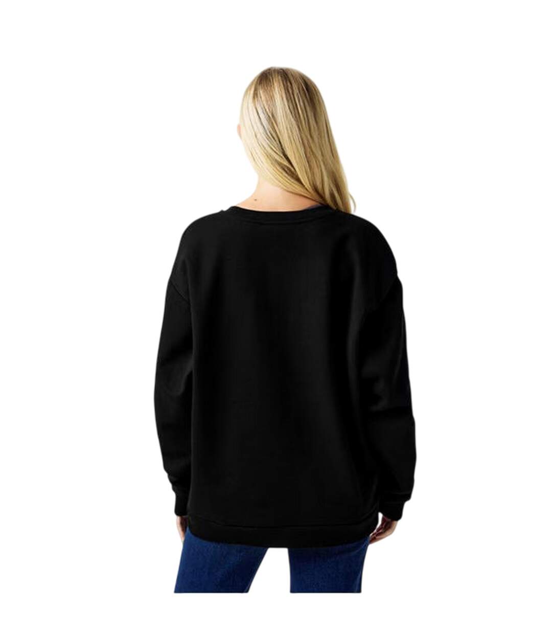 Sweat Motif/style Imprimé Graphique Femme Noir Biba-3
