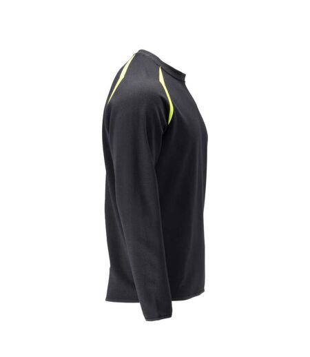 Sweat Accelerate Multisafe Homme Bleu Marine Foncé Jaune Fluo Mascot