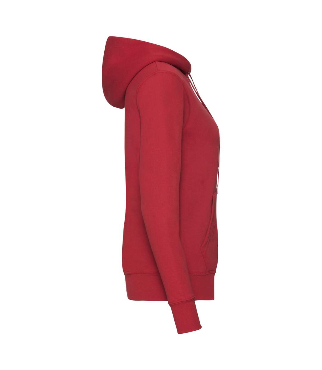 Sweat À Capuche Classic Femme Rouge Fruit Of The Loom-3