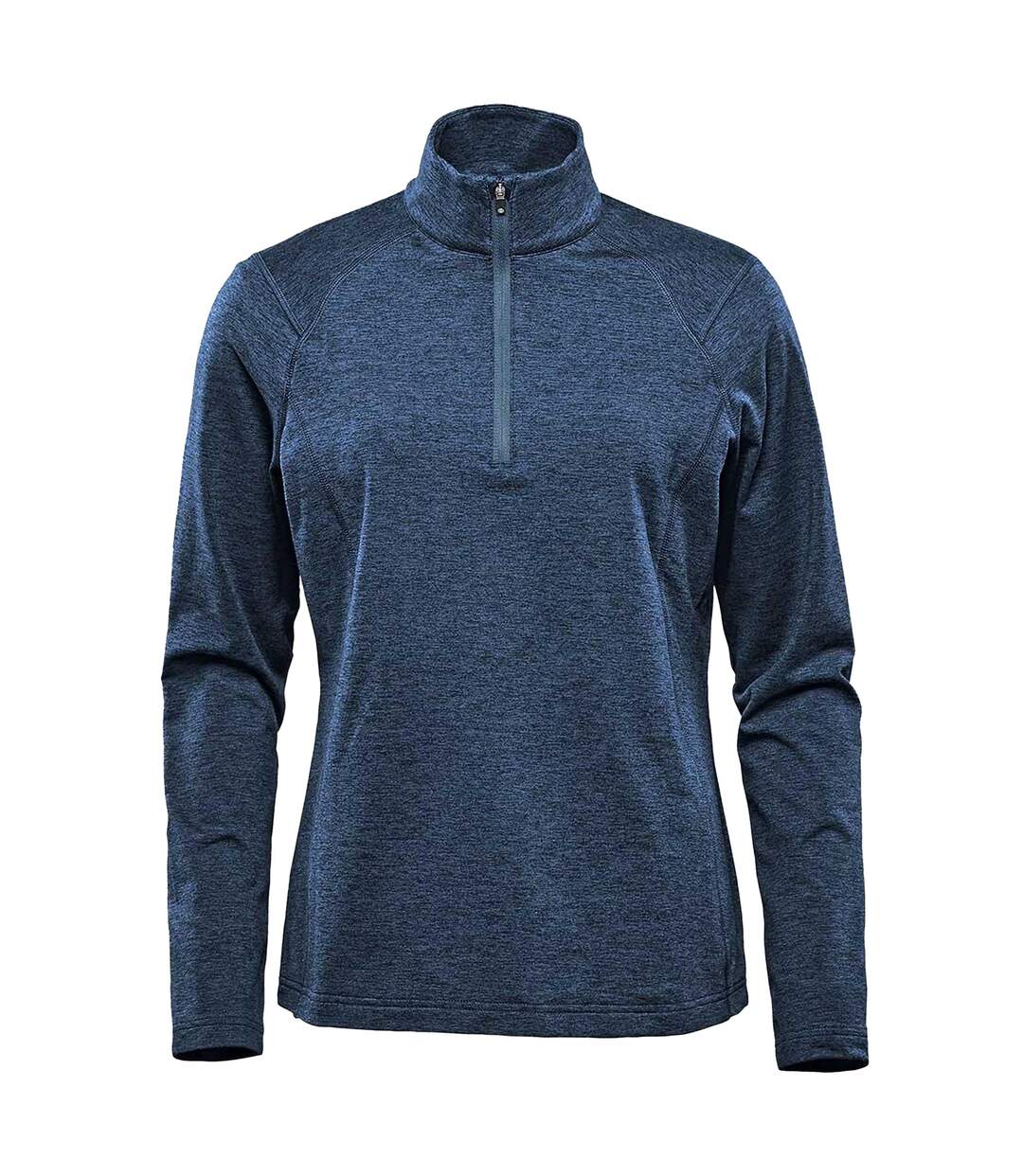 Haut Polaire Treeline Femme Bleu Marine Foncé Chiné Stormtech-1