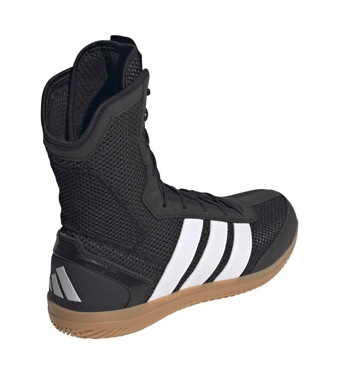 Chaussures De Boxe Hog Wide Homme Noir Blanc Adidas-2