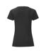 Fruit Of The Loom Womens/Ladies Iconic T-Shirt (Black) - UTPC3400