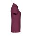 Polo Femme Bordeaux Fruit Of The Loom-3