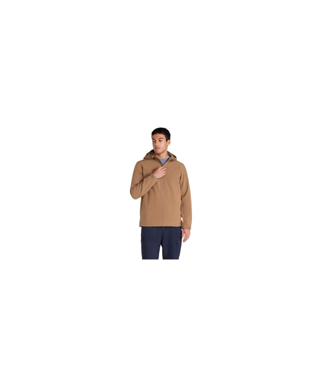 Mens Otto Soft Shell Jacket Tan Animal-1