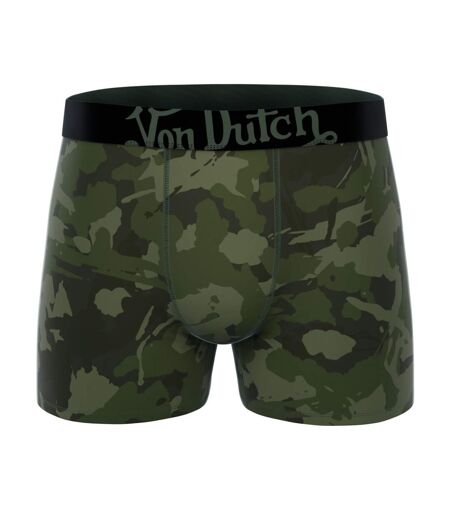 Lot de 6 boxers homme en coton ceinture subli Duo Camo Vondutch