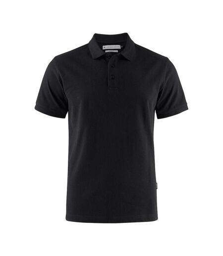 Polo Neptune Homme Noir James Harvest