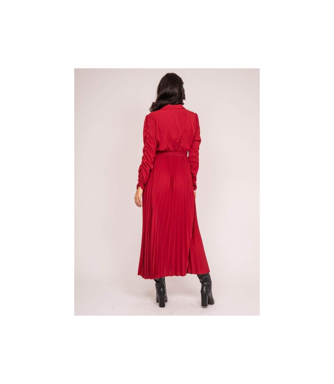 Robe longue plissée ILEM - Dona X Lisa-2