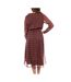Robe bordeaux femme kaporal bibi-2