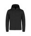 Mens Hayden Hoodie Black Clique-1