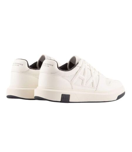 Baskets Homme Blanc Cassé Noir Armani Exchange