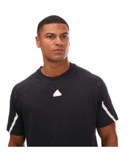 T-shirt designed gameday homme violet sombre Adidas