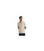 Mens Textured Polo Shirt Beige Capo-1