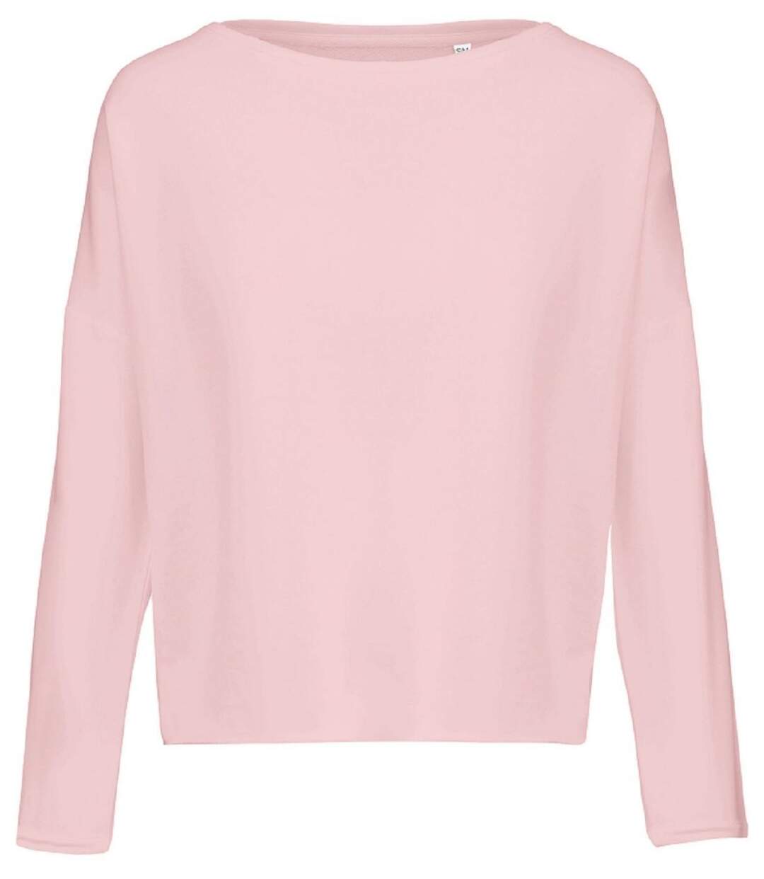 Sweat shirt femme Loose - K471 - rose clair