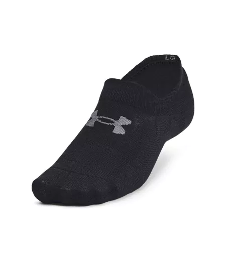 Socquettes Essential Ultra Femme Noir Gris Blanc Under Armour