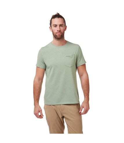 Crgahoppers - T-shirt manches courtes INA - Homme (Vert/blanc) - UTCG1300