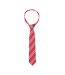 Supreme Products Unisex Adult Stripe Show Tie (Red/Navy) (One Size) - UTBZ4626