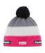Bonnet Motif/style Étoile Noir Bleu Rose Gris Eisbar-1