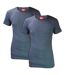 2 Pack Mens Short Sleeve Thermal Top for Winter-1