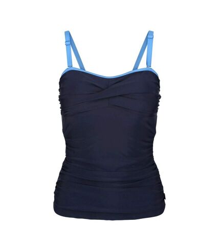 Haut de tankini aceana femme bleu marine / bleu clair Regatta