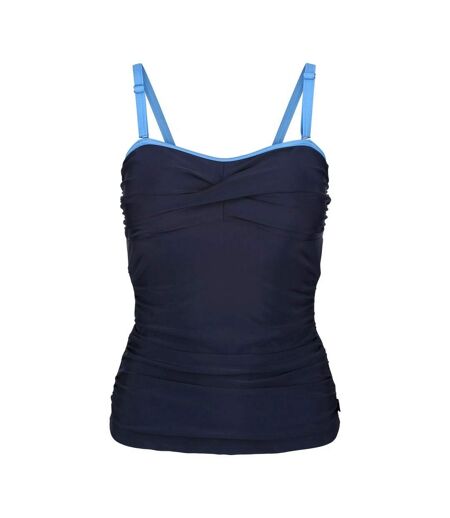 Haut de tankini aceana femme bleu marine / bleu clair Regatta