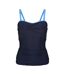 Haut de tankini aceana femme bleu marine / bleu clair Regatta