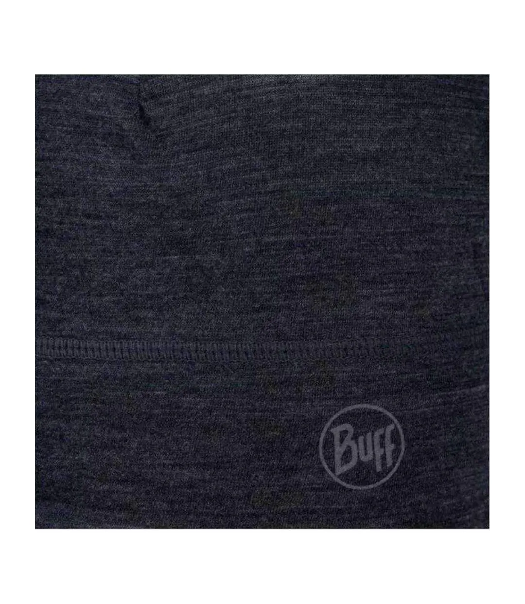 Unisex Adult Merino Wool Lightweight Beanie Navy Blue Buff-2