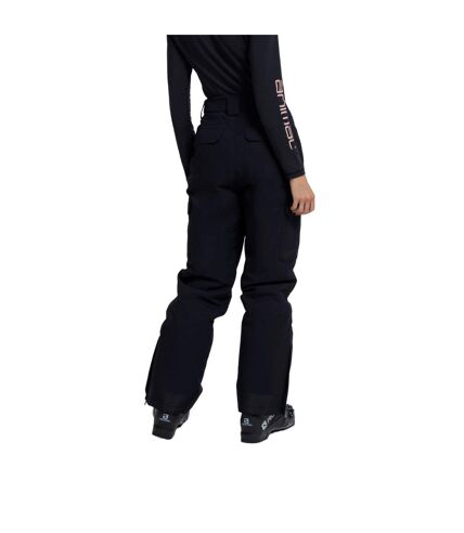 Womens/ladies glaze ski trousers black Animal