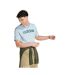 T-shirt Style Logo Brodé Essentials Linear Homme Bleu Clair Adidas-4
