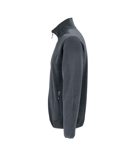 Veste Polaire Factor Homme Gris Charbon Uni SOLS