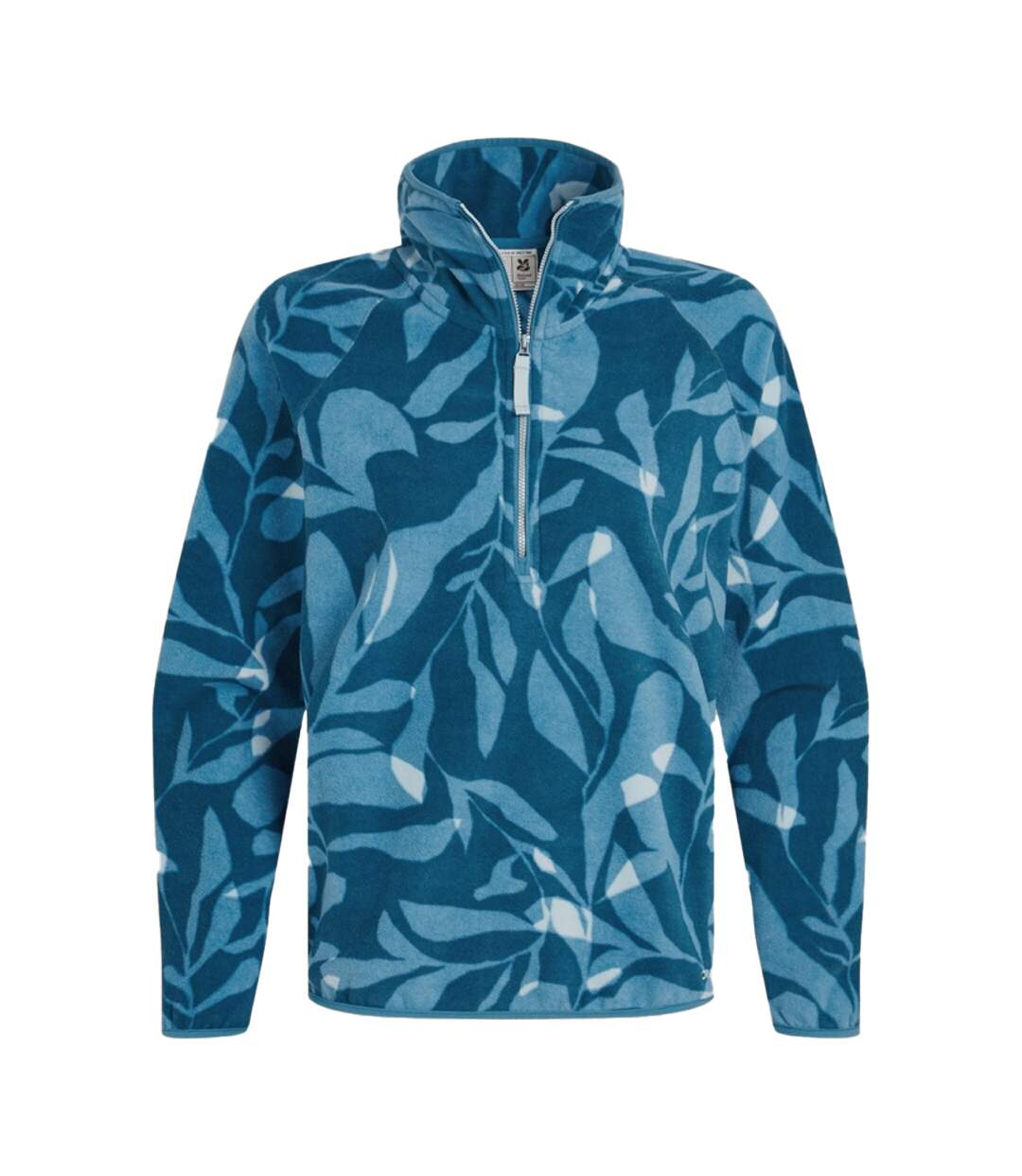Womens/ladies National Trust Reedmace Spring Floral Fleece Top Porcelain Craghoppers-2