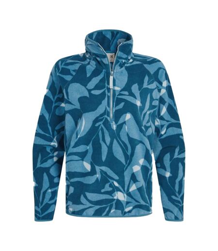 Womens/ladies National Trust Reedmace Spring Floral Fleece Top Porcelain Craghoppers