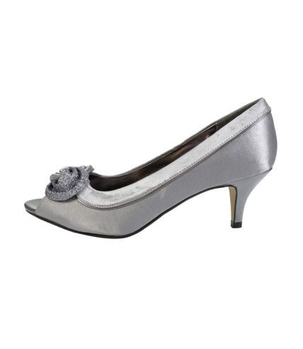 Escarpins ripley femme gris Lunar