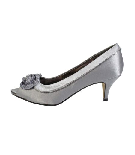 Escarpins ripley femme gris Lunar