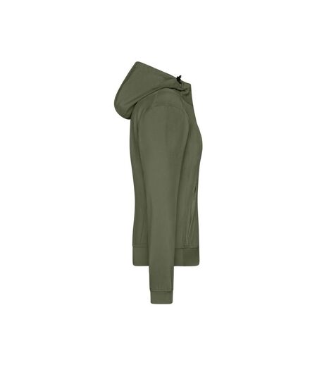 Veste Softshell Femme Olive Camouflage James And Nicholson