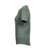 Womens/ladies Interlock T-shirt Leaf Green Tee Jays-3