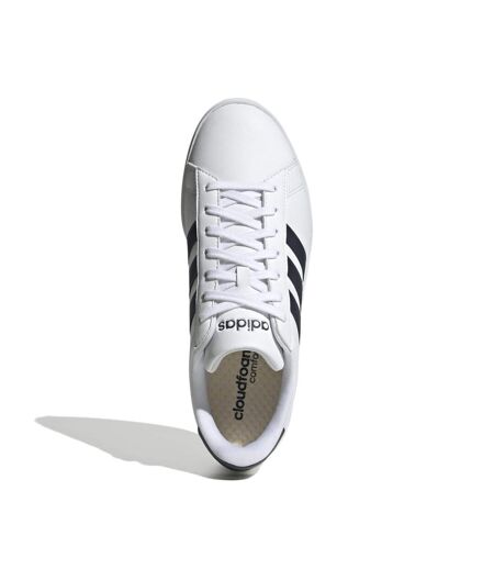 Baskets Grand Court 2.0 Homme Blanc Noir Adidas