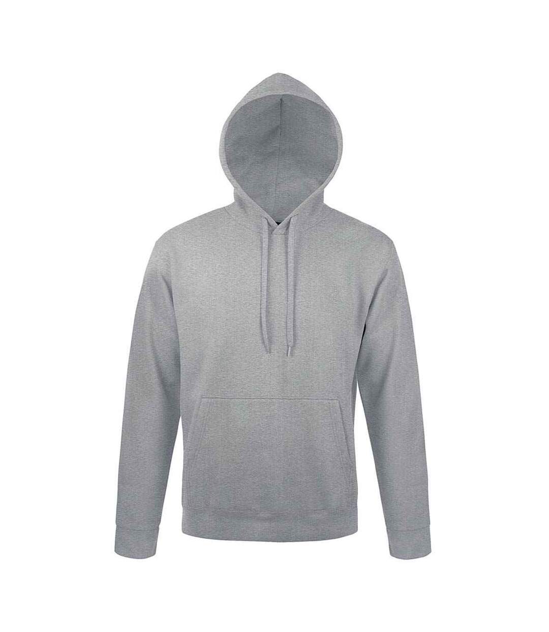 Sweat À Capuche Snake Adulte Gris Chiné SOLS-1