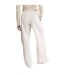 Womens/ladies Trend Wide Leg Cargo Trousers White Nike-3