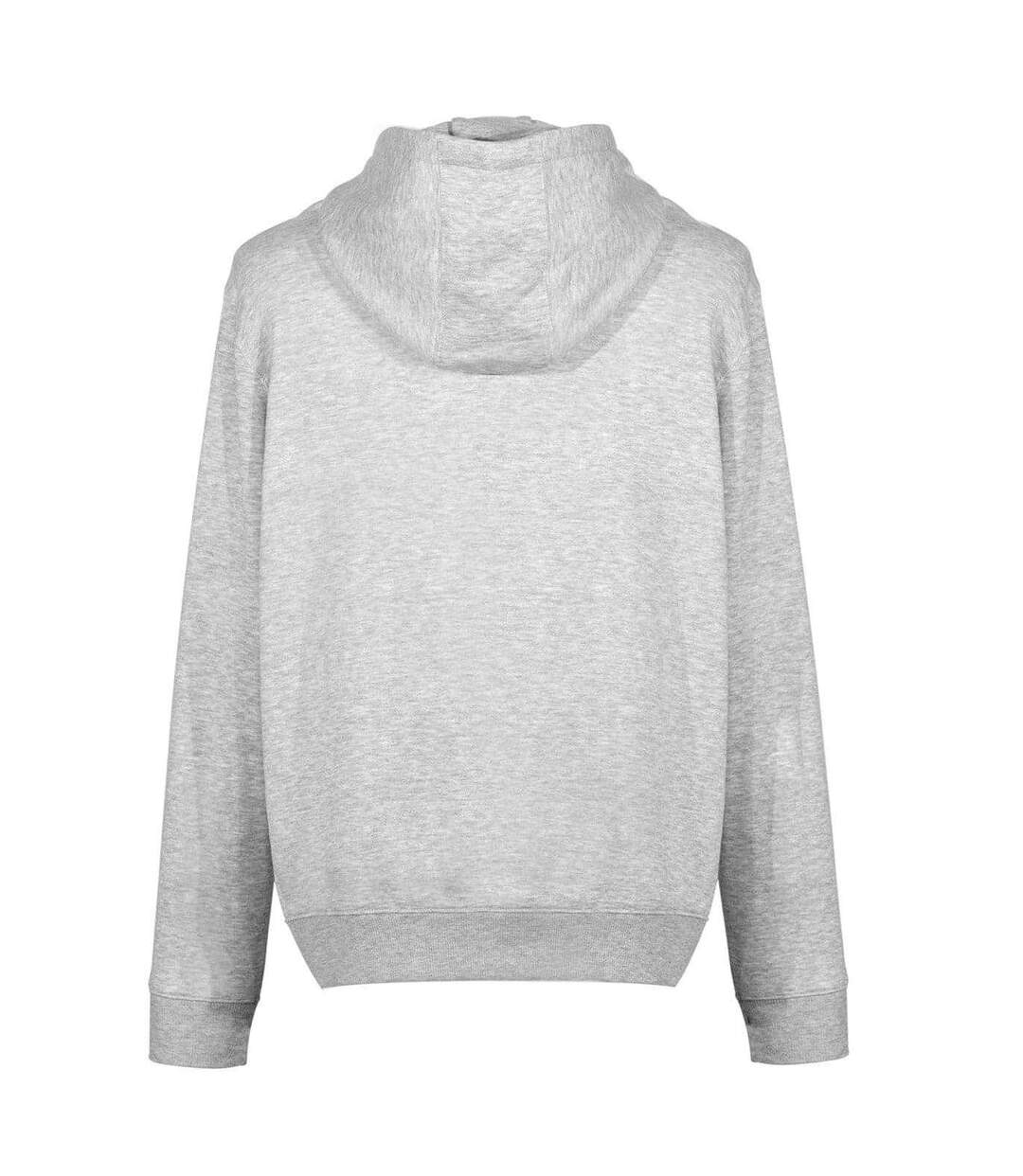 Sweat À Capuche Essential Oth Homme Gris Chiné Lonsdale-3