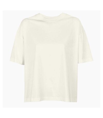 SOLS Womens/Ladies Boxy Oversized T-Shirt (Off White)