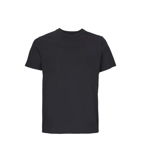 Mens Authentic Pique Polo Shirt Deep Black Russell