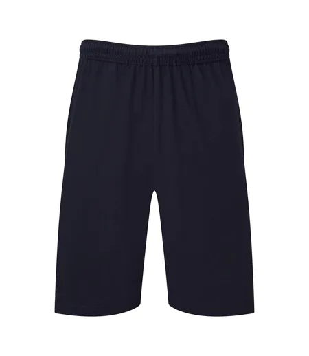 Mens Iconic Jersey Shorts Deep Navy Fruit Of The Loom