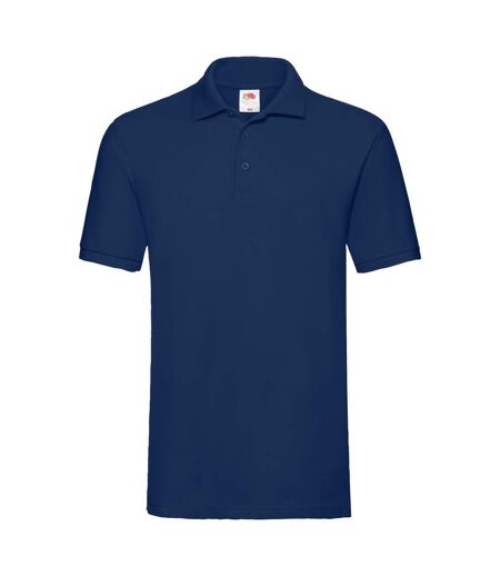 Polo Premium Adulte Bleu Marine Fruit Of The Loom