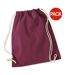 Lot De 2  Sac De Gym 12 Litres Taille Unique Bordeaux Westford Mill-1