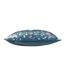 Georgiana botanical cushion cover one size slate blue Paoletti