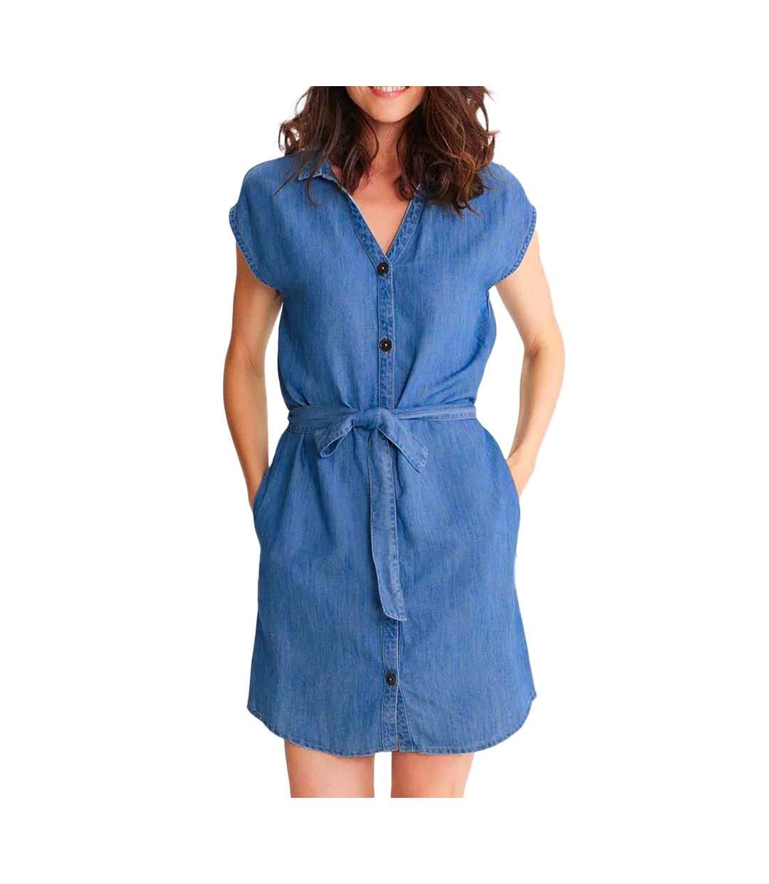 Robe Bleu Femme Tbs Malorob - 40