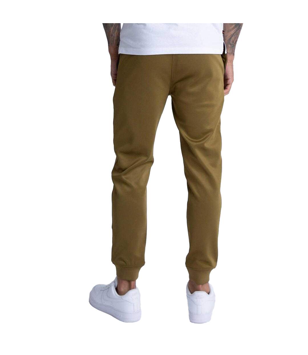 Mens Tttj Core Tricot Jogging Bottoms Khaki Luke 1977-2